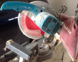 I would like to introduce you to a friend of mine...it is my Makita saw.  It is the first miter saw I started with 27 years ago and it is still in use today.  .