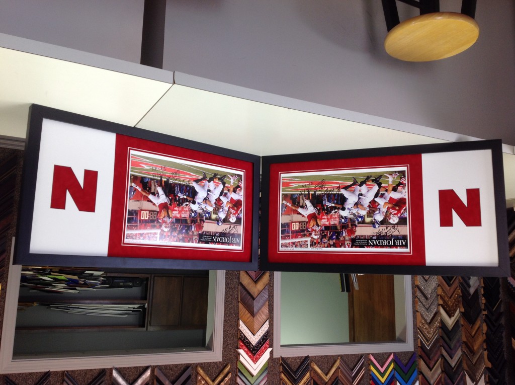 ATTENTION HUSKER AND CREIGHTON FANS!!!! B&C Custom Framing
