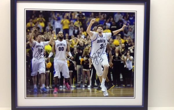 Basketball Photo Custom Framed