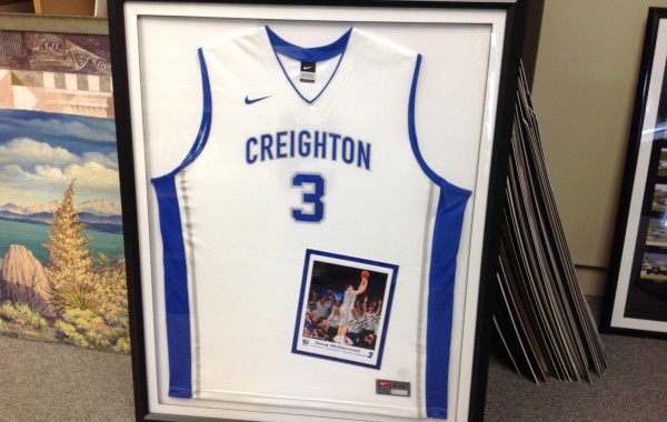 Custom Framed Jersey with Photo