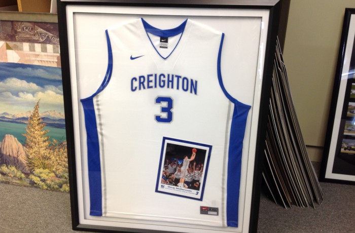 Custom Framed Jersey with Photo