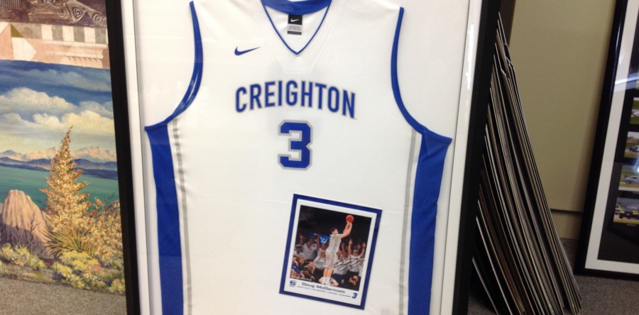 Custom Framed Jersey with Photo