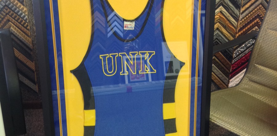 Custom Framed Wrestling Jersey