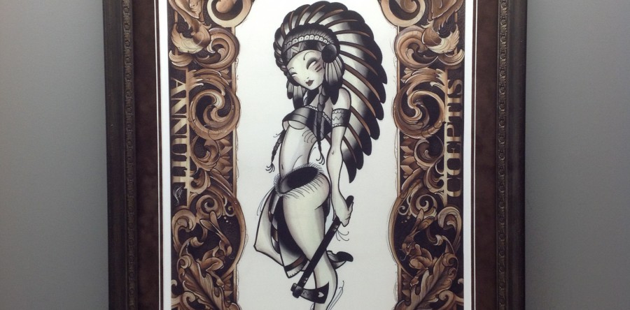 Limited Edition Print Custom Framed