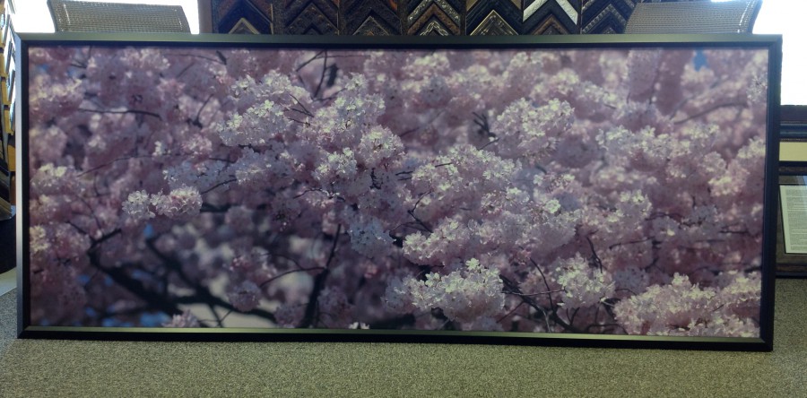 Oversized Photo Framed