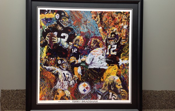 Pittsburgh Steelers Print Custom Framed