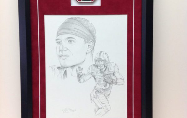 2015 Jet Award framed with Stanford Logo