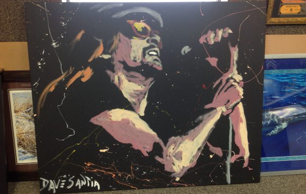 Stretched Canvas showcasing Kid Rock