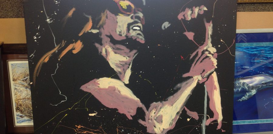 Stretched Canvas showcasing Kid Rock