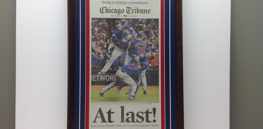 Chicago Tribune Newspaper Framed