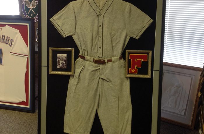 Full Jersey framed with Letter and Photo