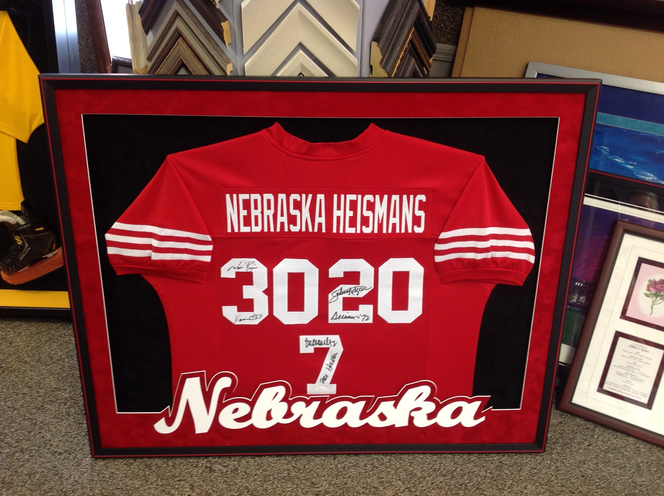 custom husker jersey