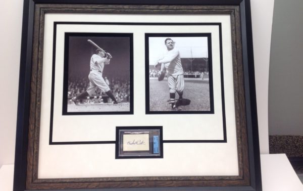 Babe Ruth Photos Framed