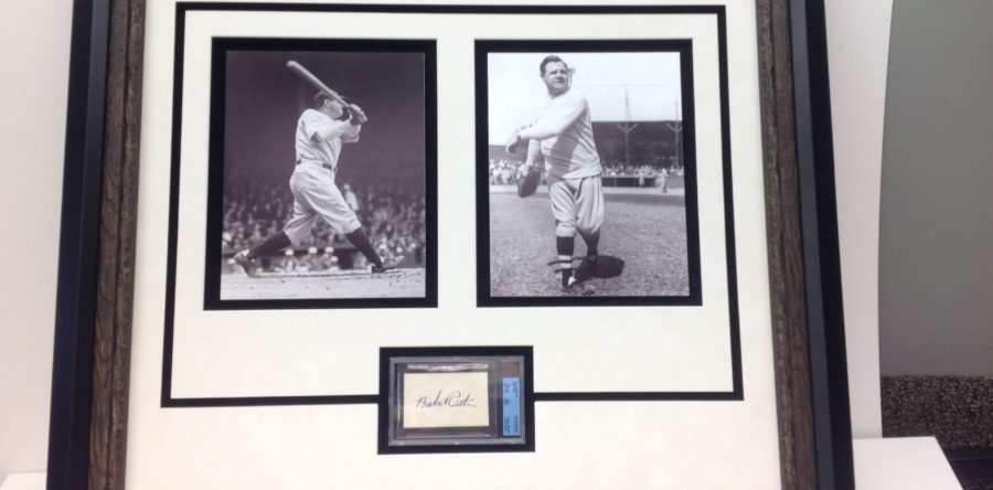 Babe Ruth Photos Framed