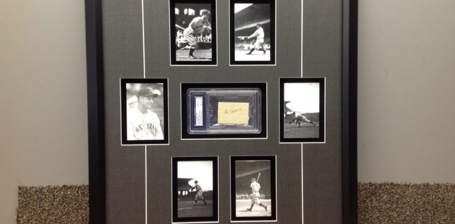 Baseball Photos with Signature