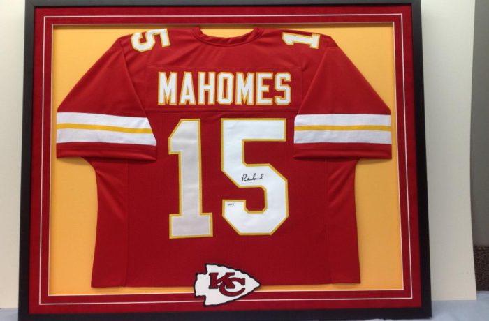 Mahomes KC Chiefs Jersey with Custom Logo