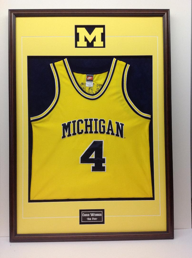 University of Michigan Basketball Jersey with Custom Logo and