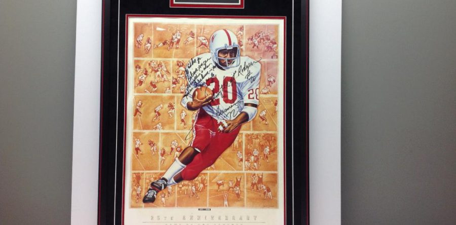 Johnny the “Jet” – Framed Print with Engraved Plate