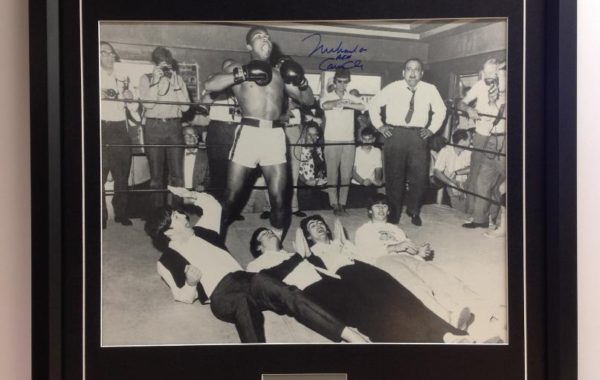 Muhammad Ali and the Beatles – Framed Photo