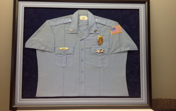 Retired Fire Department Uniform Shirt