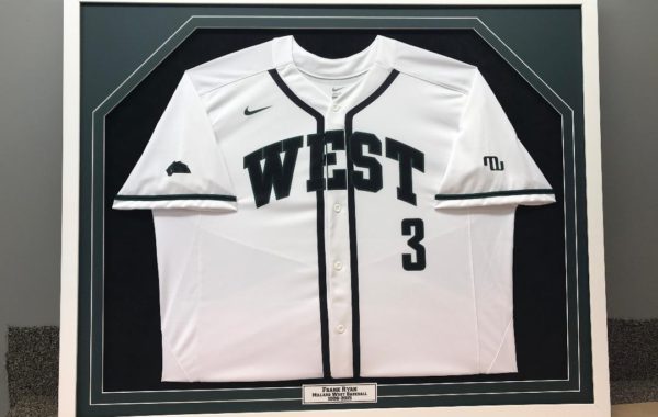 Baseball Jersey with Engraved Plate