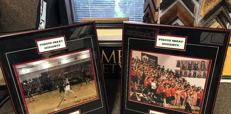 Sports Photos with Engraved Plates