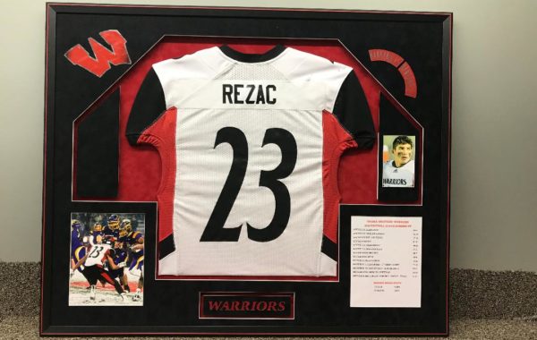 High School Jersey Framed