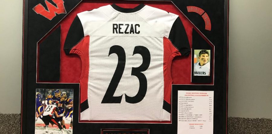 High School Jersey Framed