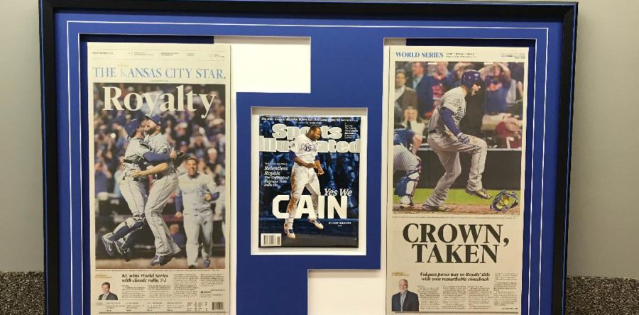 Newspapers and Magazine Framed