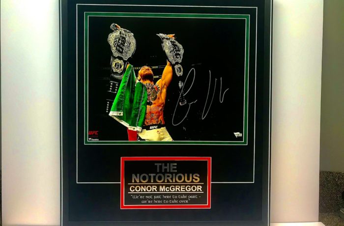 Conor McGregor Photo & Plate