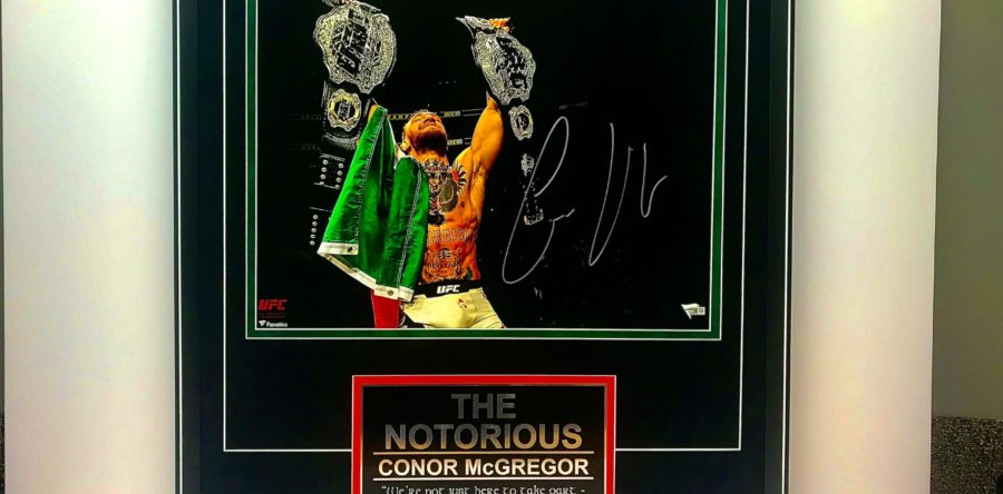 Conor McGregor Photo & Plate