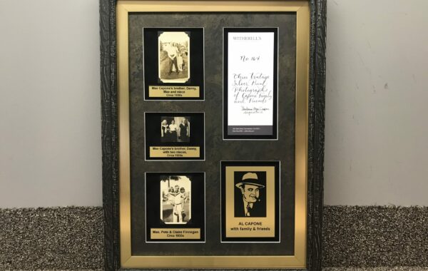Al Capone Photos & Engraved Plates