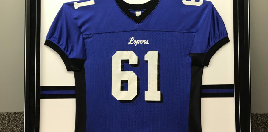 Jersey with Decorative Pinstripe