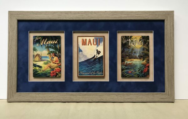 Framed Tiles from Maui