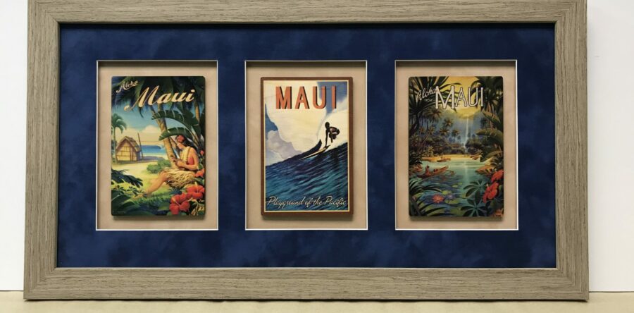 Framed Tiles from Maui