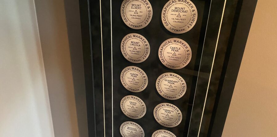 Colorado 14ers Survey Markers