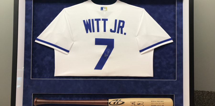 Witt Jr. Jersey and Baseball Bat