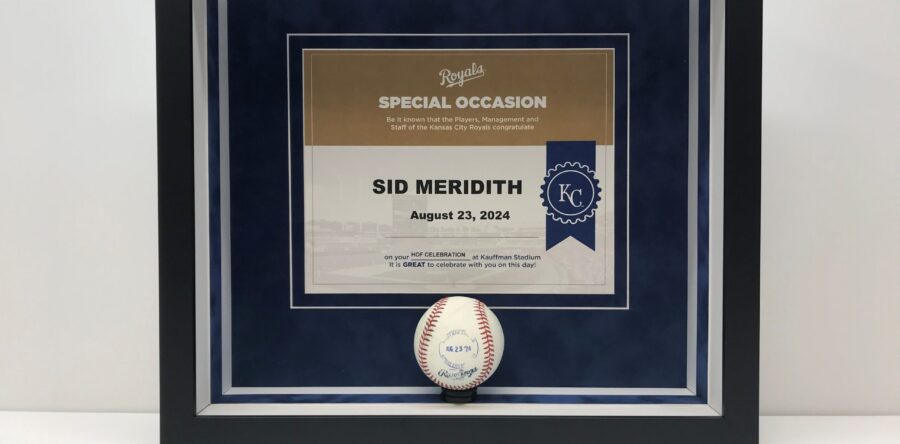 Baseball and Certificate