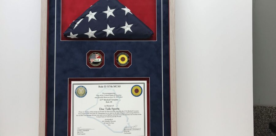 Flag with Certificate