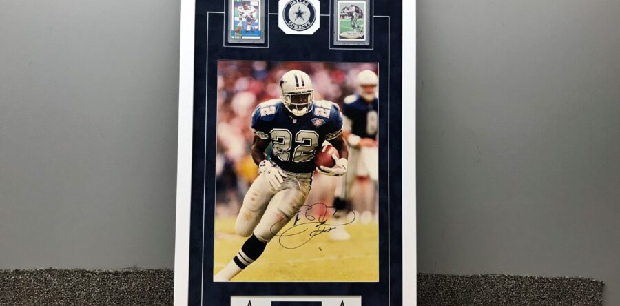 Emmitt Smith Photo with Logos