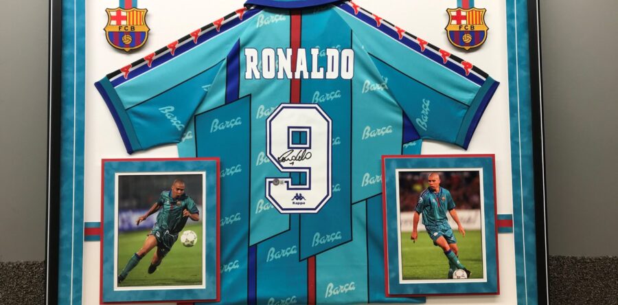 Ronaldo Soccer Jersey with Photos and Logos